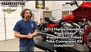 2013 Road Glide Trike - How To Install a Frankenstein Trikes Trike Kit on a Harley Road Glide