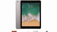 Apple iPad 6th Gen 9.7” (2018) 32GB - Space Gray (Refurbished: Wi-Fi Only) + Accessories Bundle