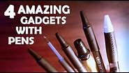 4 Amazing Gadgets To Make With Pens! - Cool Spy Pen Gadgets!!!