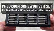 Best value precision screwdriver set for MacBooks, iPhones, other electronics.