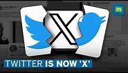 Elon Musk Rebrands 'Twitter' As 'X' | New Logo Launched