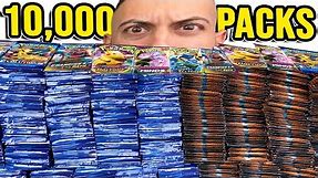 The Biggest Pokemon Cards Opening Of All Time | 10,000 Packs