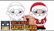How to Draw Santa Claus | Christmas Drawing Lesson