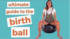 Top BIRTH BALL Questions Answered | When and Why to Use One