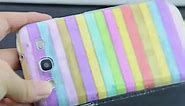 Rainbow Color Waterdrop Hard Case for Samsung Galaxy S3 SGS3 i9300