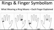 Rings & Finger Symbolism | Which Finger Should You Wear a Ring On | Rings & Meanings