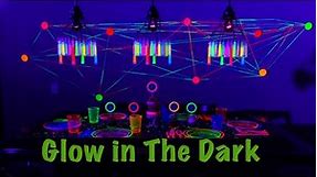 How To: Glow in the Dark Party on a Budget | Neon Party 2019 (VLOG) Part 2