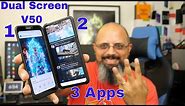 LG V50 ThinQ 5G Dual Screen Review - Does Having 2 Displays Help? - Gaming, Multitasking