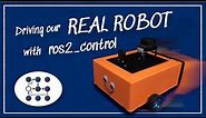 Using ros2_control to drive our robot (off the edge of the bench...)