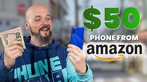 I Used a $50 Amazon Phone For a Week!