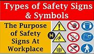 Types of Safety Signs and Symbols | Safety Signs And Symbols In The Workplace