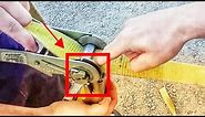 How To Use A Ratchet Strap the Ez way
