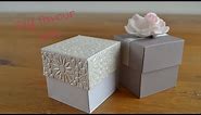 Easy DIY Favour Box: How to create your own wedding favour boxes