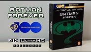 BATMAN FOREVER - 4K Ultra HD Steelbook boxset - unboxing
