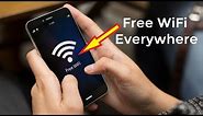 Free WiFi Anywhere Anytime!!