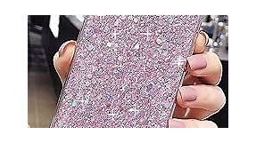 Winzizo for iPhone 14 Pro Max Case Glitter Sparkle Bling Women Girls Cases Cute Rubber Slim Soft TPU Shockproof Drop Phone Protective Cover 6.7 inch (Pink)