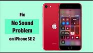 Fix No Sound Problem on iPhone SE 2| iPhone Audio Issues Solved