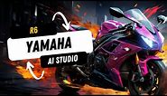Yamaha R6 AI-Designed Art Gallery | Futuristic Motorcycle Creations