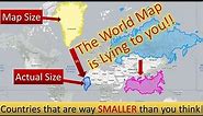 Is Your Mental Map Accurate? Comparing Actual and Perceived Countries' Sizes