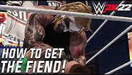 HOW TO GET THE FIEND IN WWE 2K22! FULL MOVESET, ENTRANCE, RENDER AND ATTIRES!