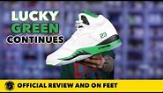 Another Lucky Green Shoe! Air Jordan 5 'Lucky Green' In Depth Review and On Feet.