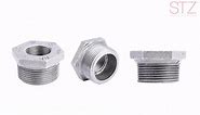 STZ 2 in. x 1-1/2 in. Galvanized Iron Reducing Coupling 311 RC-2112