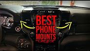 The ULTIMATE Phone Mounts For The RAM 1500 TRX, Rebel, AND ALL other 5th gens!