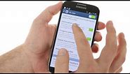 Samsung Galaxy S4 user interface