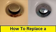 How To Replace a Rusty Sink Drain (HowToLou.com)