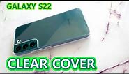 Unboxing of Samsung GALAXY S22 Etui CLEAR COVER (TRANSPARENT)