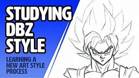 How to draw Dragon Ball Z Style (SPD #4)