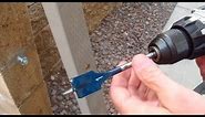 How to Use a Spade Bit