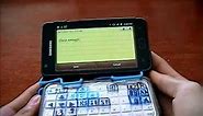 Samsung Galaxy S2 with slide/slider keyboard