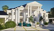 12 Bedroom Modern Mediterranean Palace Design | Luxury mansion.