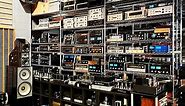 The Wall of McIntosh at SkyFi Audio, Vintage Audio Collection