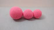 Plush Ball Crochet Tutorial | How To Crochet A Ball | How To Crochet A Sphere