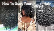 How to Start Your Curly Hair Journey! | Transition to Natural Hair, Tips & Tricks