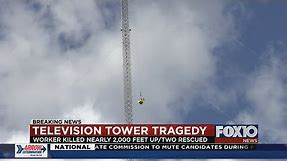 Television tower tragedy