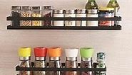 Living and Home Wall Mounted Spice Rack Floating Shelf 30X7Cm