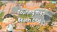 TOURING MY FINISHED BEACH TOWN ISLAND WITH NATURAL AREAS//ANIMAL CROSSING:NEW HORIZONS