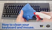 How to clean your keyboard and mouse - Tech Tips from Best Buy