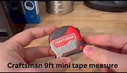Craftsman mini tape measure 6ft
