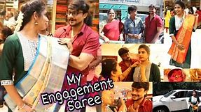 My Engagement Pattu Saree😍 & Mangalyum Shopping At T.nager/kanmani beauty tips