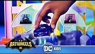 Bam & Batwing's Shrink Ray Showdown! | Batwheels Toy Adventures | @dckids