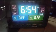 Review on AcuRite 13024 Atomic Dual Alarm Clock with USB Charging
