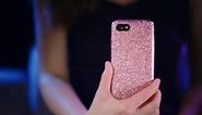 ESR Glitter Case Compatible with iPhone SE Case Rose Gold