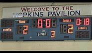 How to operate the Hopkins Pavilion scoreboard---Index below