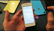 iPod Touch: How to Update Software System to Latest iOS Version