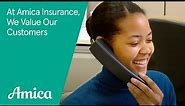 At Amica Insurance We Value Our Customers