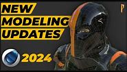 Cinema 4D 2024: New Modeling Tools and Updates
